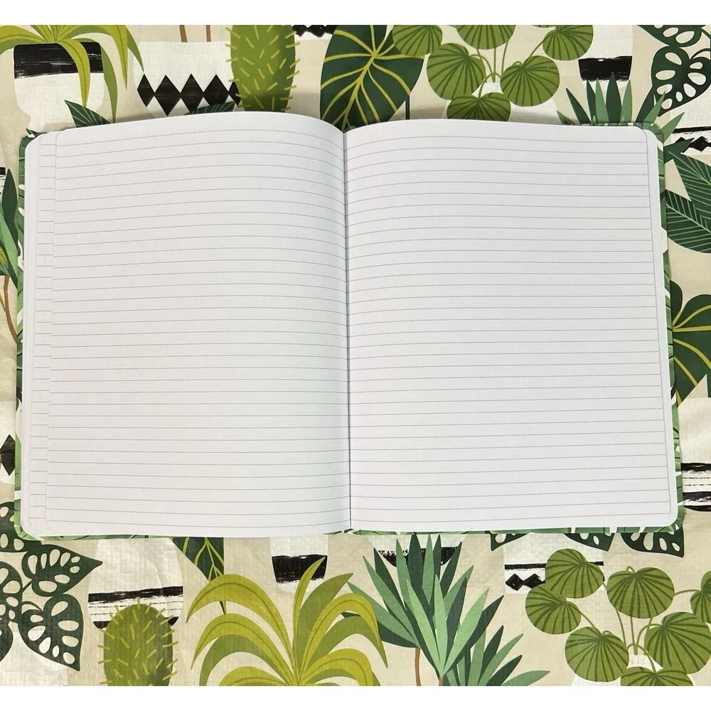 12 Month Undated Weekly and Monthly Planner Monstera Leaf Unnumbered Planner